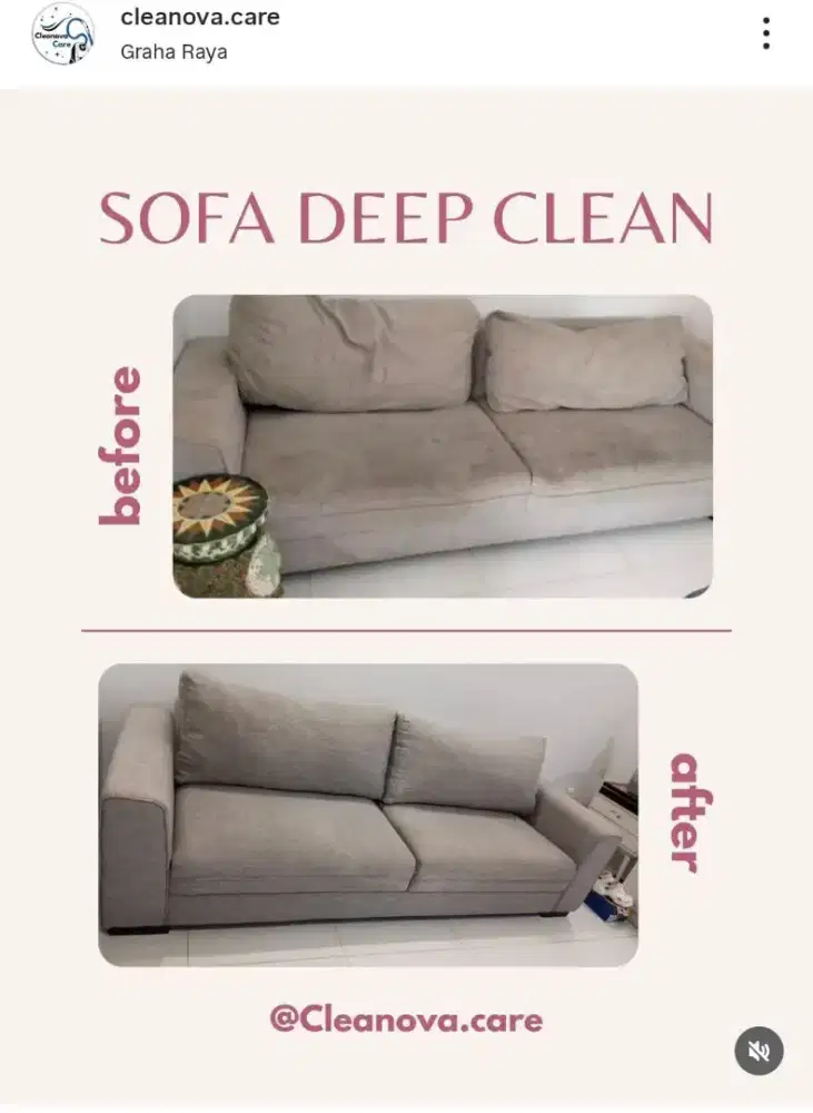 Jasa cuci sopa/kasur springbed