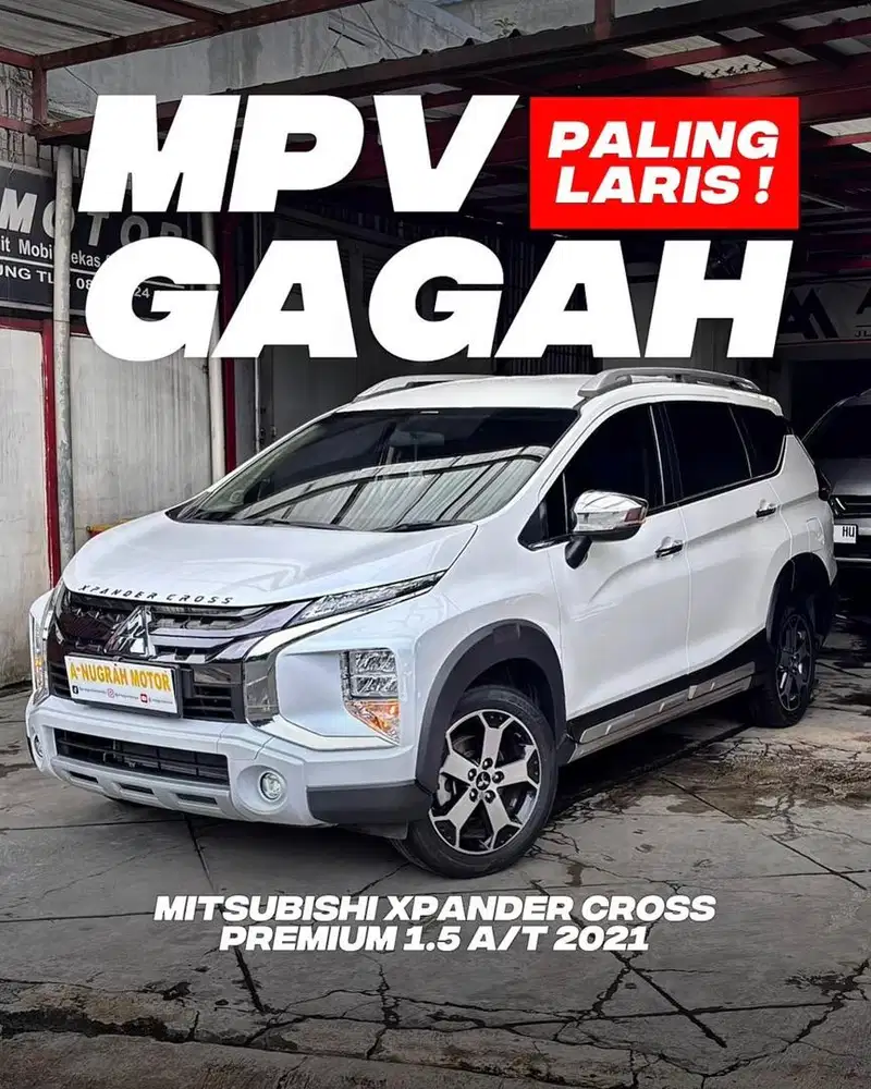 KILOMETER RENDAH !! Mitsubishi XPANDER CROSS PREMIUM MATIC 2021 || ANM