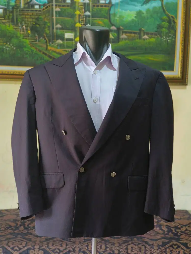 JAS FORMAL NAVY KE HITAM PACORABBANE