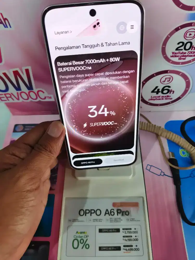 Oppo a6pro 6/128 Atlantis dahsyat