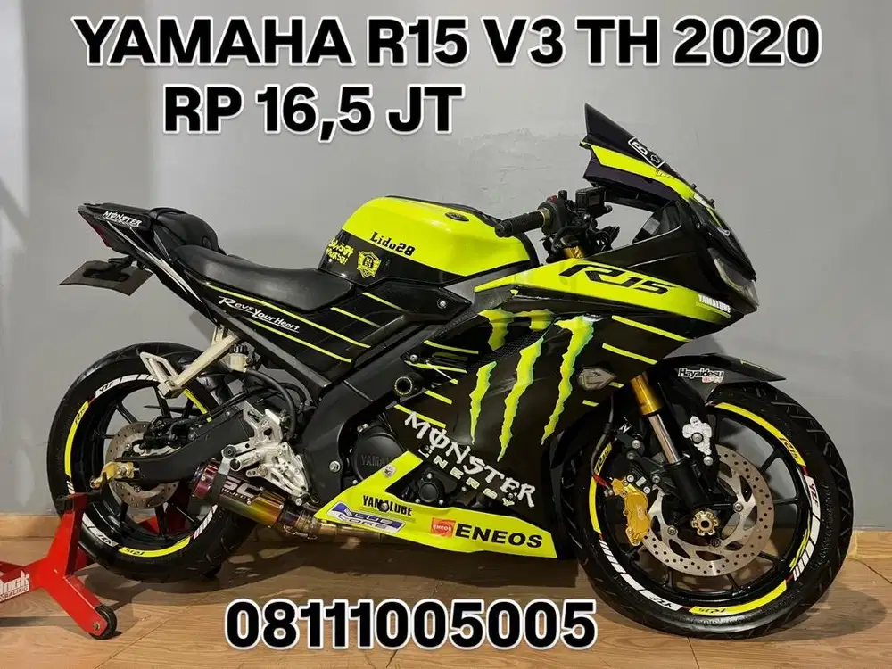 JUAL YAMAHA R15 V3 TH 2020 SUPER ISTIMEWA