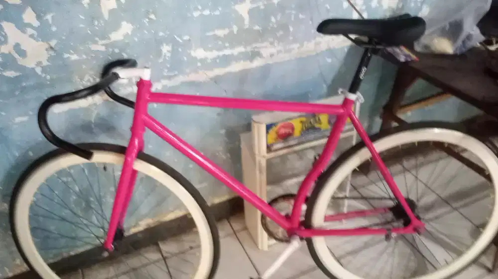 Sepeda fixie rem torpedo keren