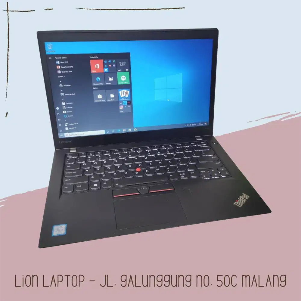 RAM 8GB SSD 256GB Core i7 SLIM Lenovo Thinkpad T470s [22|01]