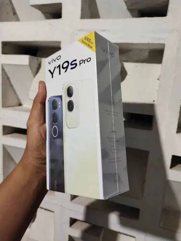 Vivo Y19s Pro 4+4/128gb new garansi resmi