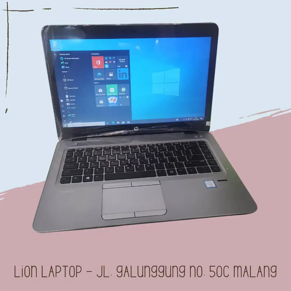 Core i5 RAM 8GB Murah SSD 258GB HP Elitebook 840 G3 [22|01]