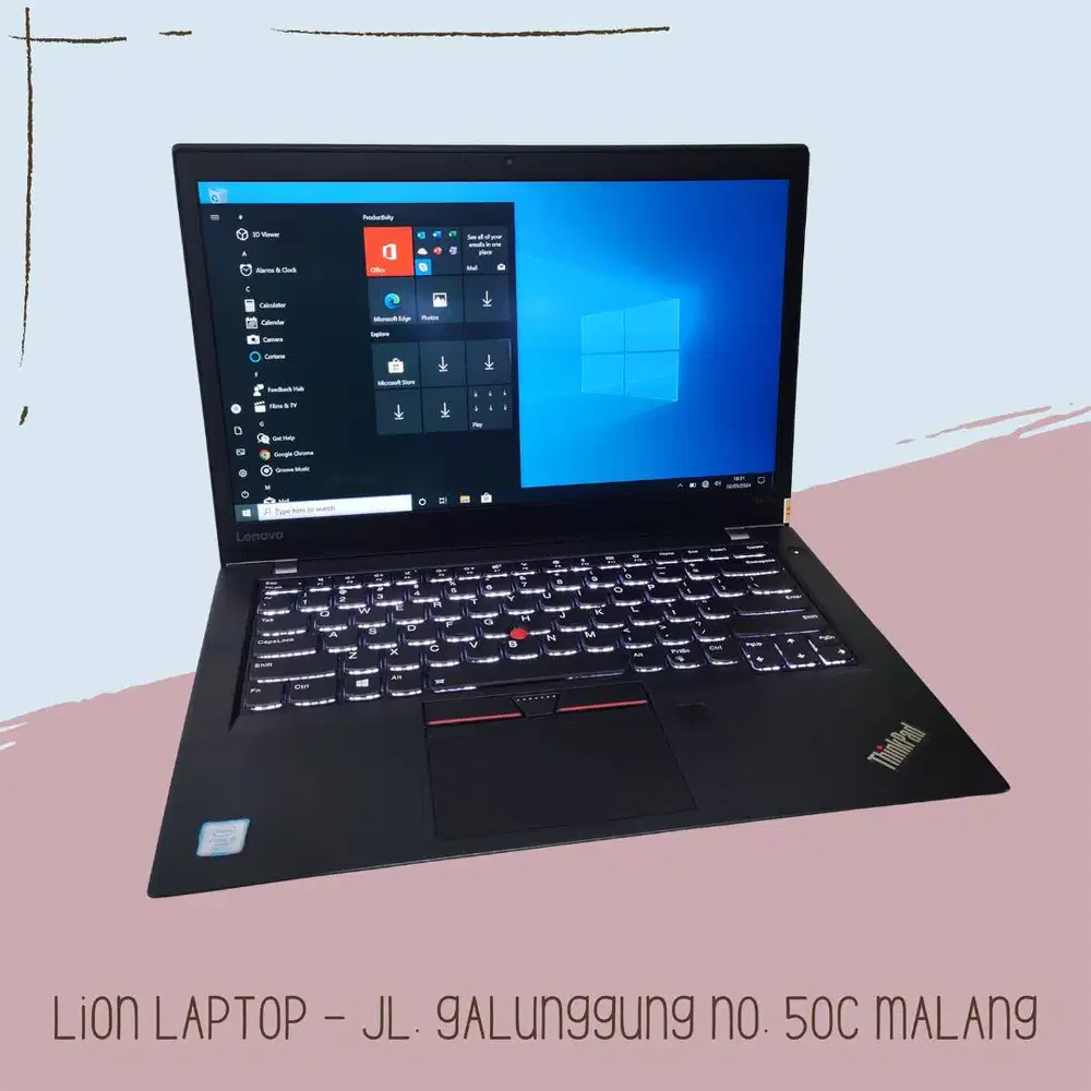 Core i5 Gen 7 RAM 8GB SLIM TOUCHSCREEN Lenovo Thinkpad T470s [22|01]