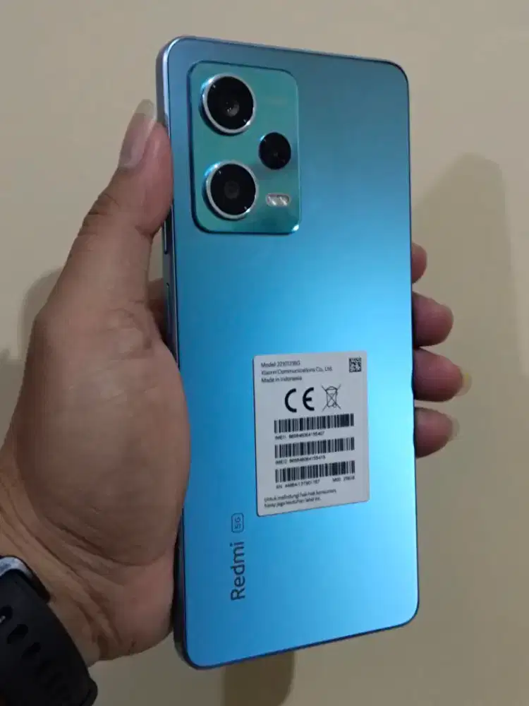 Redmi note 12 Pro 5G ram 8/256  no minus
Kelengkapan hp csan