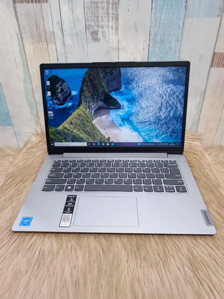 Laptop Tahun 2023 Lenovo Ideapad Slim 1i Celeron N4020 Ram 8 SSD 256
