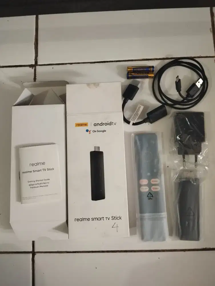 Android TV box REALME TV STICK fullset Netflix certified
