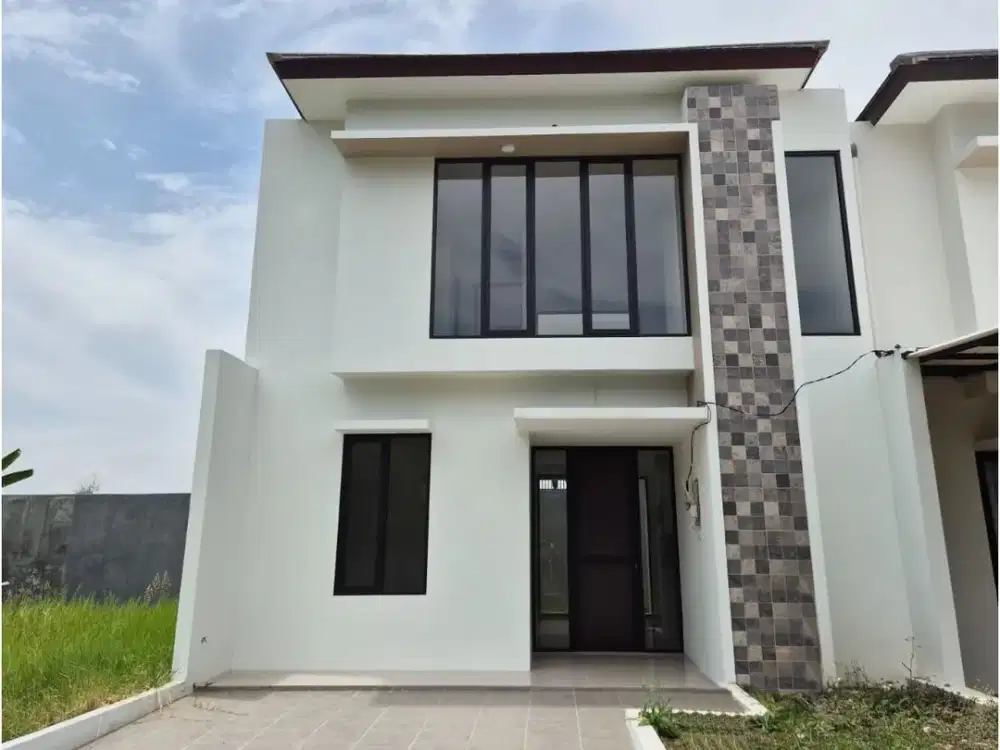 rumah di setiabudi regency masih baru murah dan siap huni