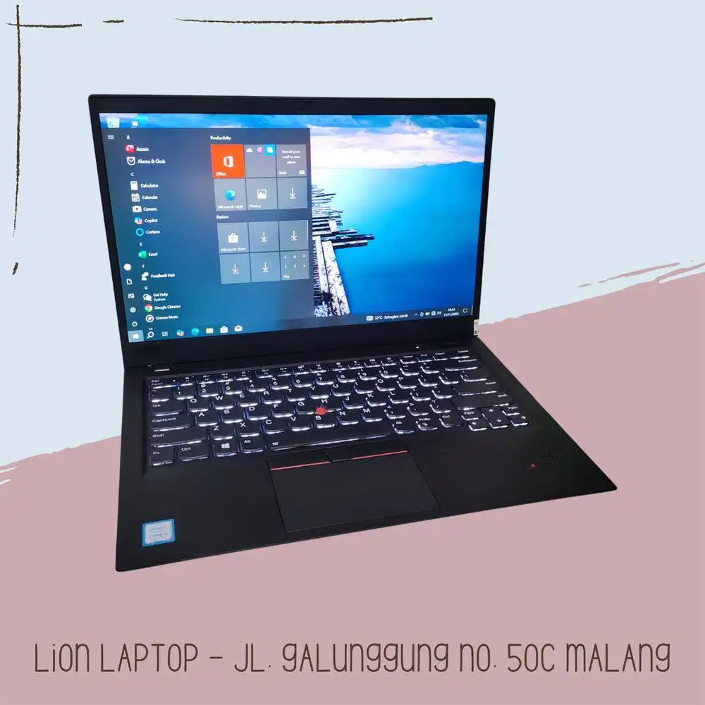 X1 Carbon Slim Ringan i5 gen 8 8/256 [22|01]