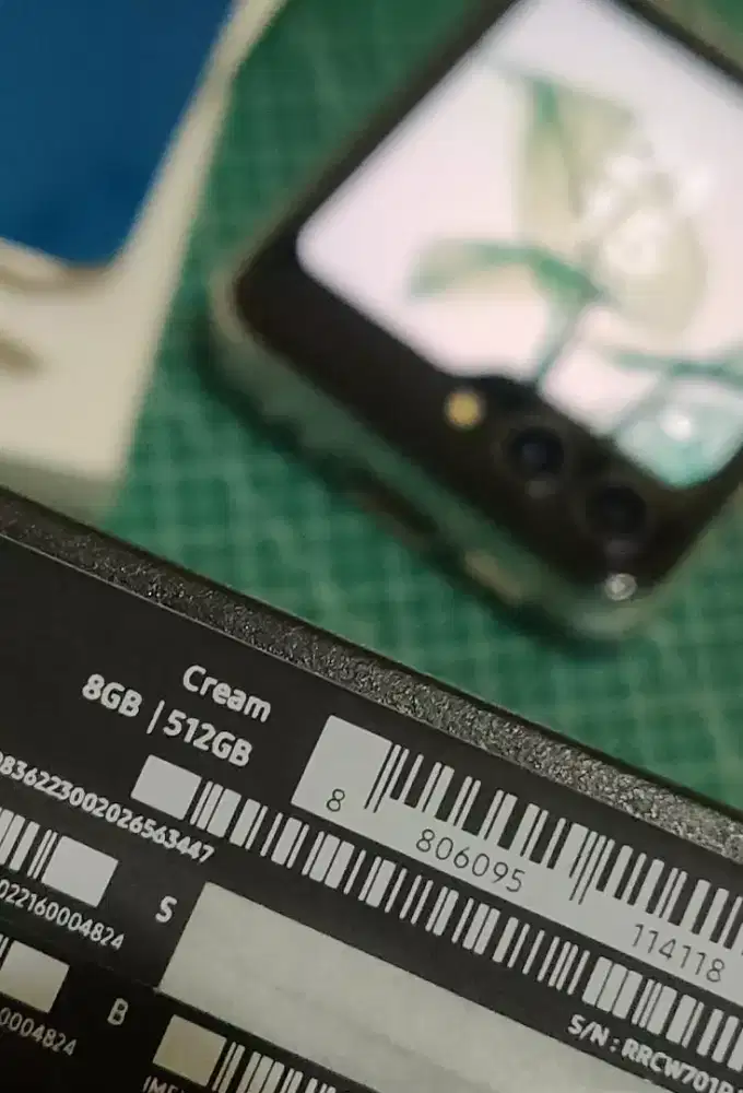 SAMSUNG Z FLIP 5 NO MINUS MULUS