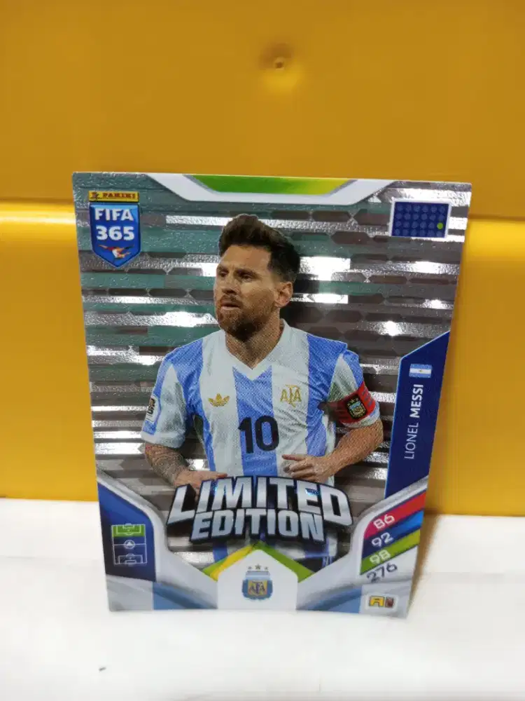 Kartu Lionel Messi Limited Edition 365 2026 AdrenalynXL | Kartu Bola