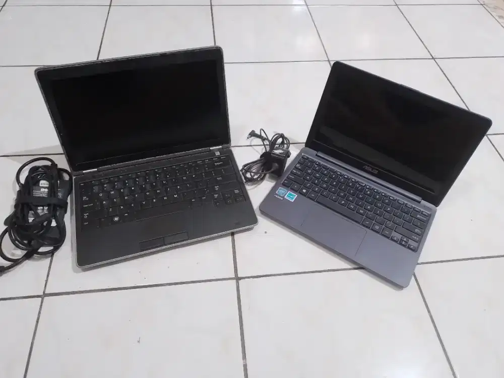 jual  2 unit laptop Asus dan Dell borongan tidak jual satuan