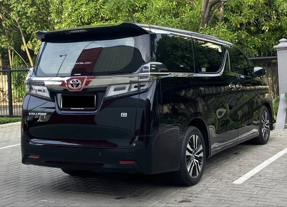 Siap JUAL Vellfire 2.5 G ATPM 2018 Hitam Cash Kredit NEGO SMP JADI