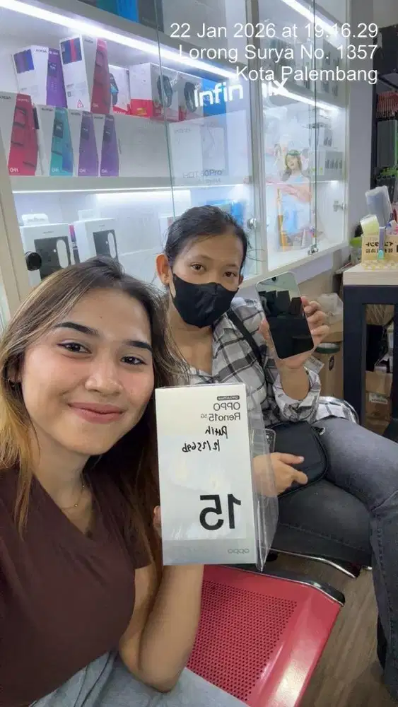 OPPO RENO 15 5G 12/256GB DAN 8/256GB READY STOK WANDICELL