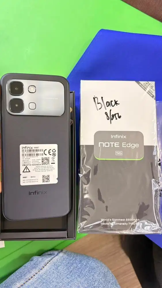INFINIX NOTE EDGE 5G 8+8/256GB GARANSI RESMI BISA COD WANDICELL