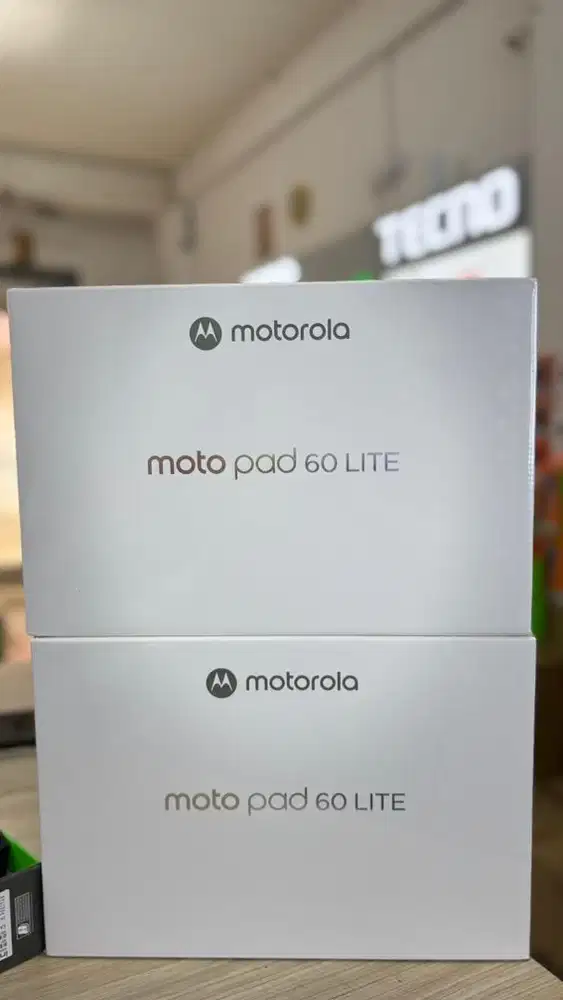 MOTOROLA PAD 60LITE 4/128GBBGARANSI RESMI WIFI ONLY