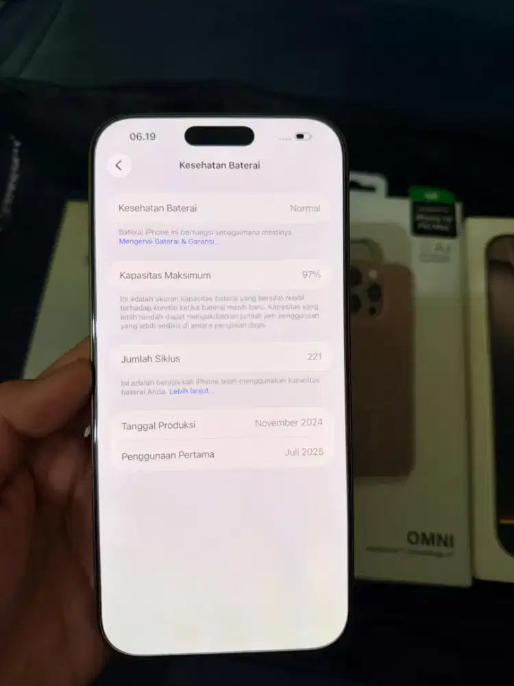 IPHONE 16 PROMAX 256 GARANSI ON