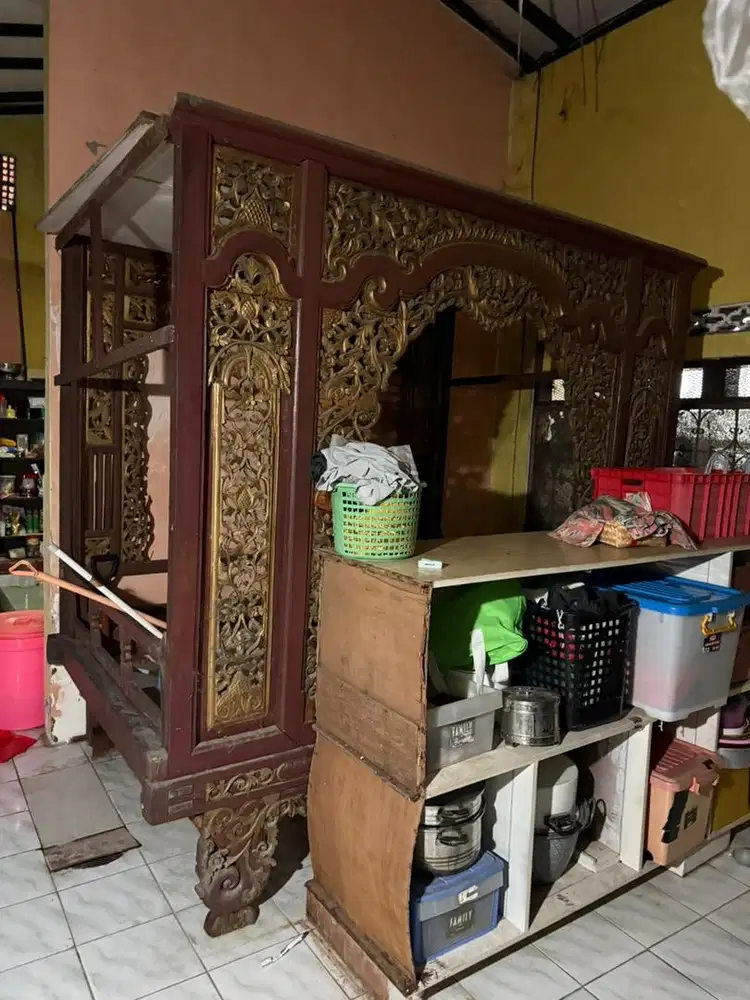 dipan jati kuno antik