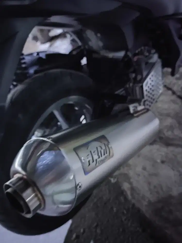 Knalpot Arm standar racing stainless