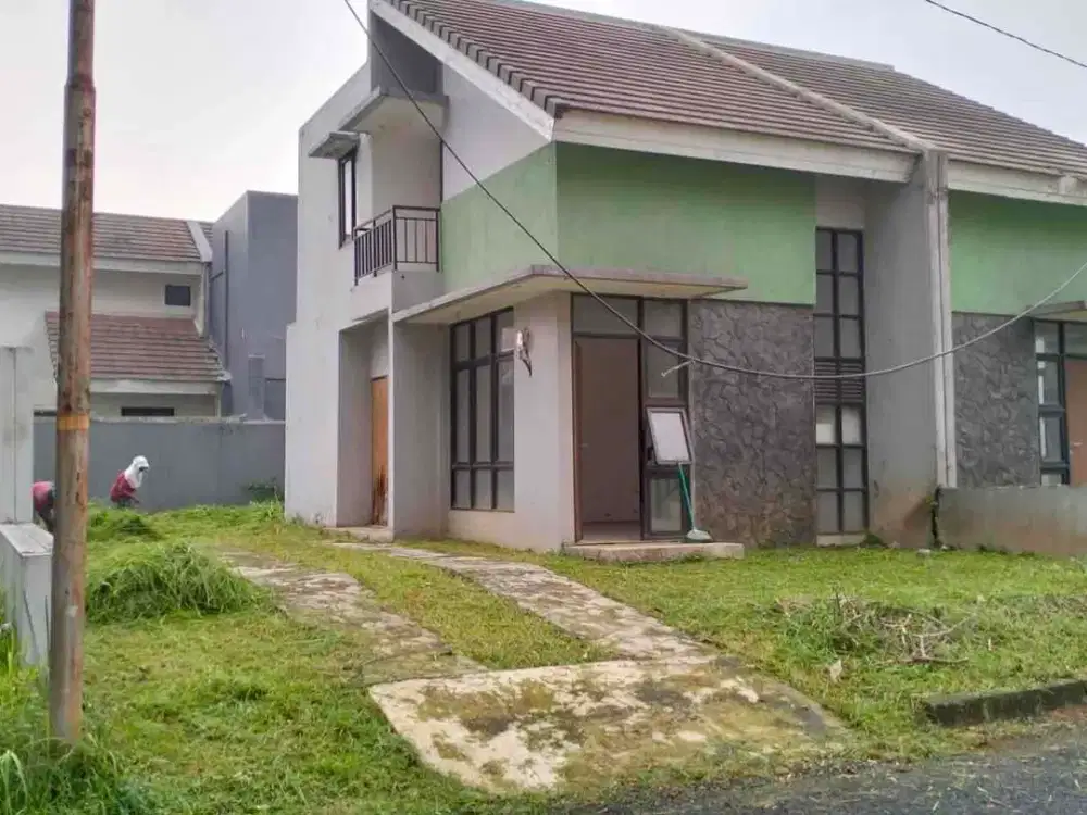 Dijual rumah luas brand new harga dibawah pasar cocok untuk investasi di perumahan grand sentul city cluster makara cyber green village sentul
