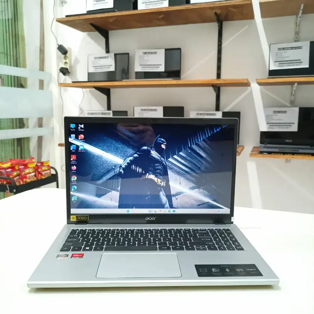 Laptop bekas Acer A315-24P Ram 8 GB, Ryzen 5 7520U