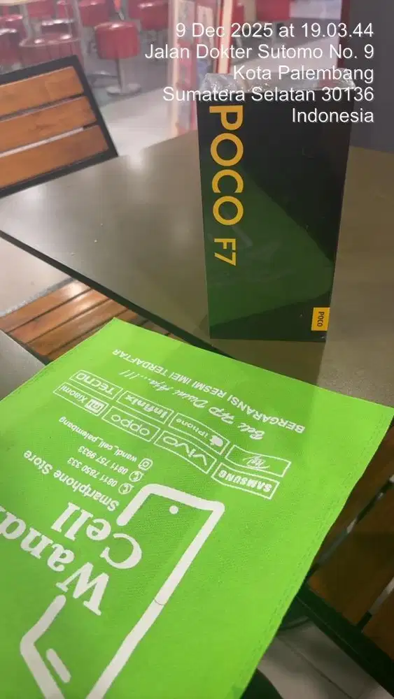 POCO F7 5G 12/256GB GARANSI RESMI BISA COD DAN CREDIT WANDICELL