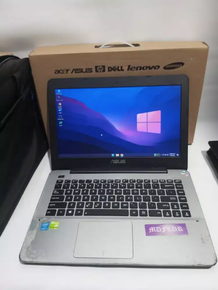 Asus X455L Core i3-4005U Nvidia 940M DDR 6GB SSD 128GB 14 2 jam