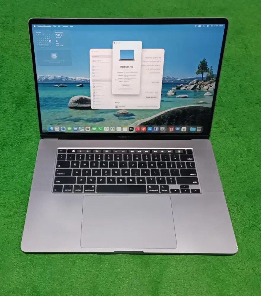 Apple Macbook Pro 2019 16inch i7 16/512 Grey Touchbar Dual VGA Murah