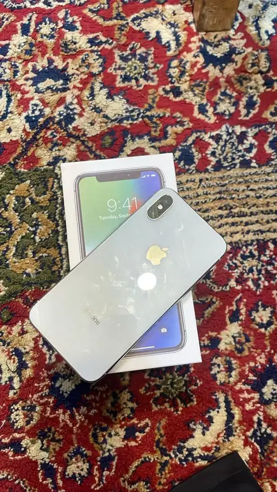 Iphone x 64gb silver