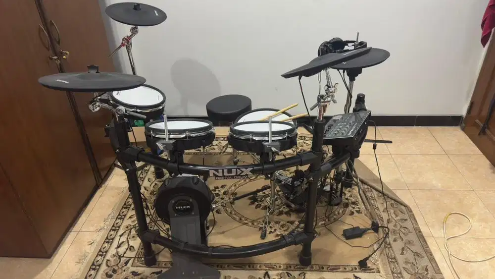 Dijual Drum Elektrik NUX DM 8 Harga 14 juta take all!