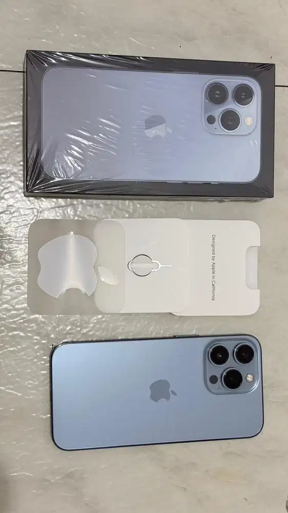 Jual iPhone 13 Pro 128gb Sierra Blue