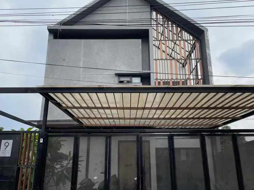 Rumah Homey Semi Industrial