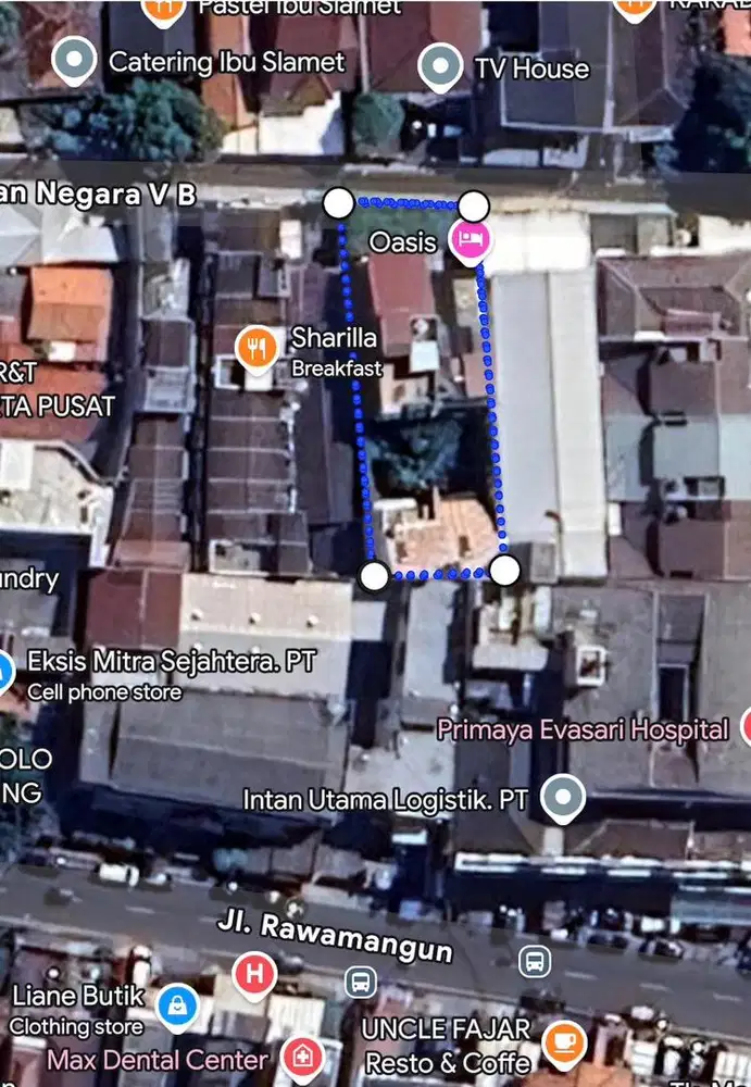 Di Jual Rumah dan kost dengan 19 Kamar