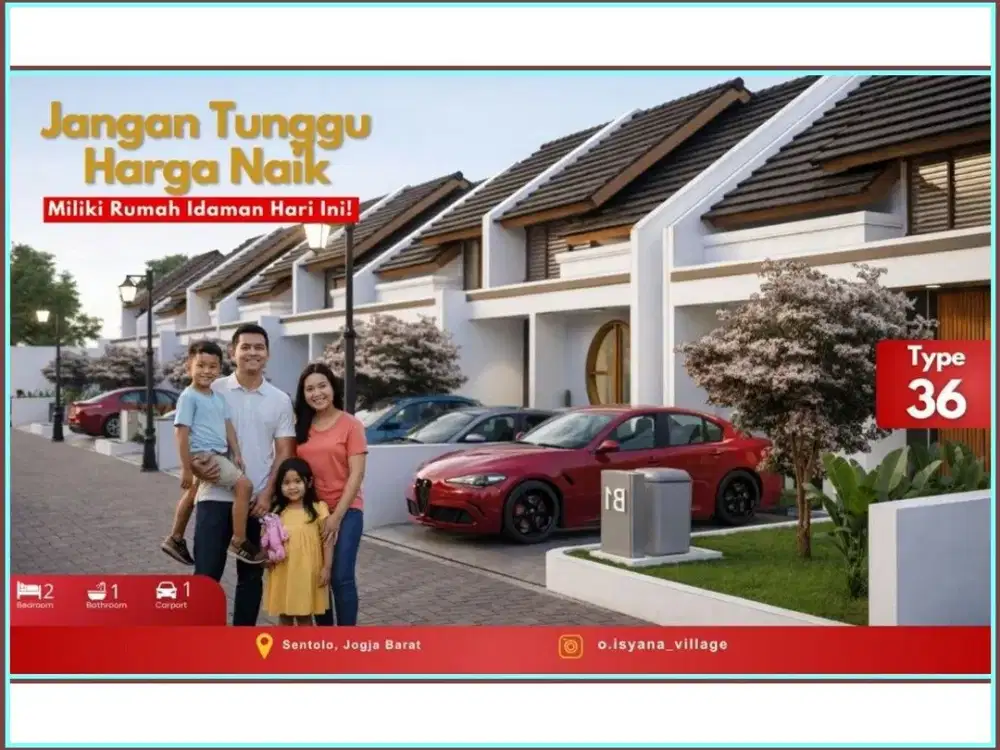 Rumah Japanese Style dengan Taman Cantik Depan Rumah