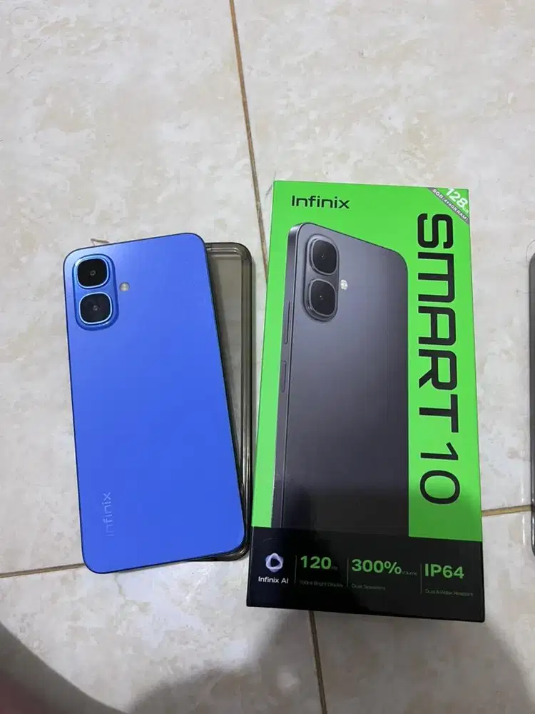 DIJUAL CEPAT INFINIX SMART 10 4/128GB FULLSET