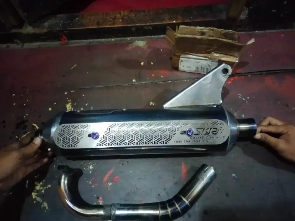 KENALPOT RACING LOTUS SARTENG SISA BOR2AN AJIB