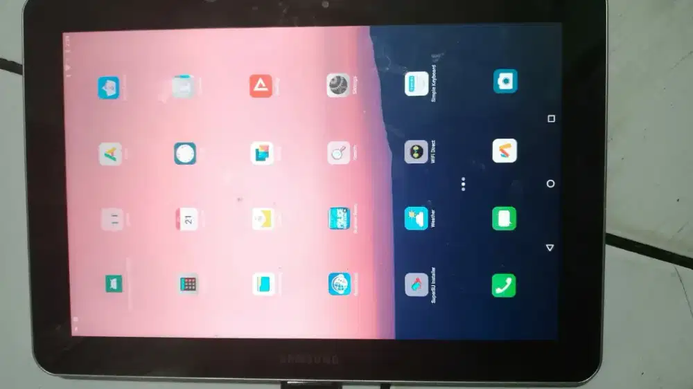 Dijual samsung galaxy tab 10.1 GT P7500
Boleh di Nego