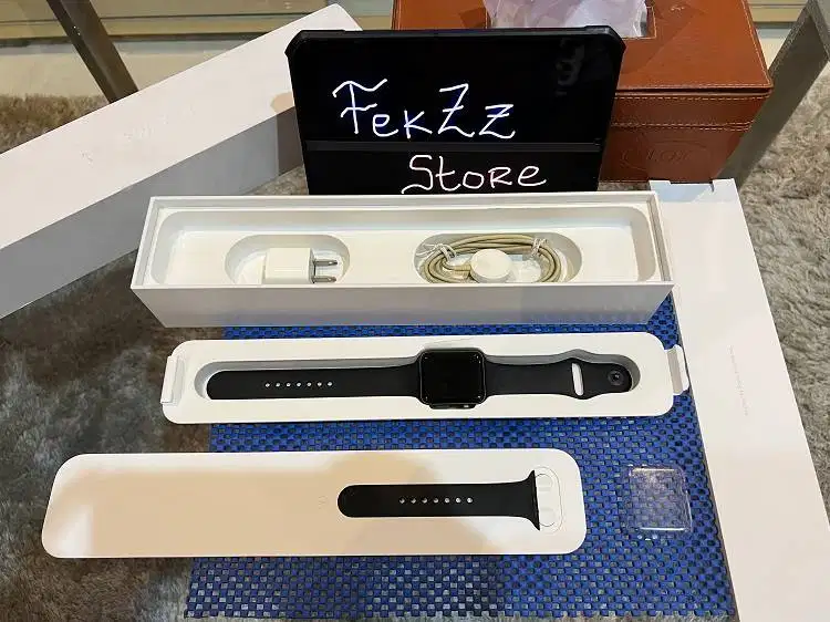 iWatch Series 2 42mm Space Gray All Black ORIGINAL kondisi 95% !!