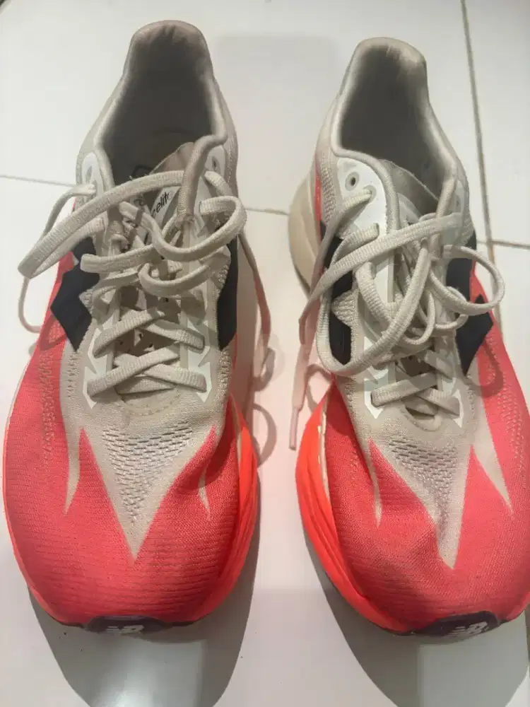 New Balance SC Elite v5 Means Running  shoes White- Red