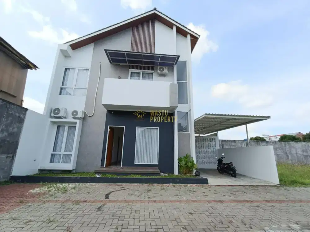 RUMAH MODERN 2 LANTAI AKSES DEKAT KOTA JOGJA