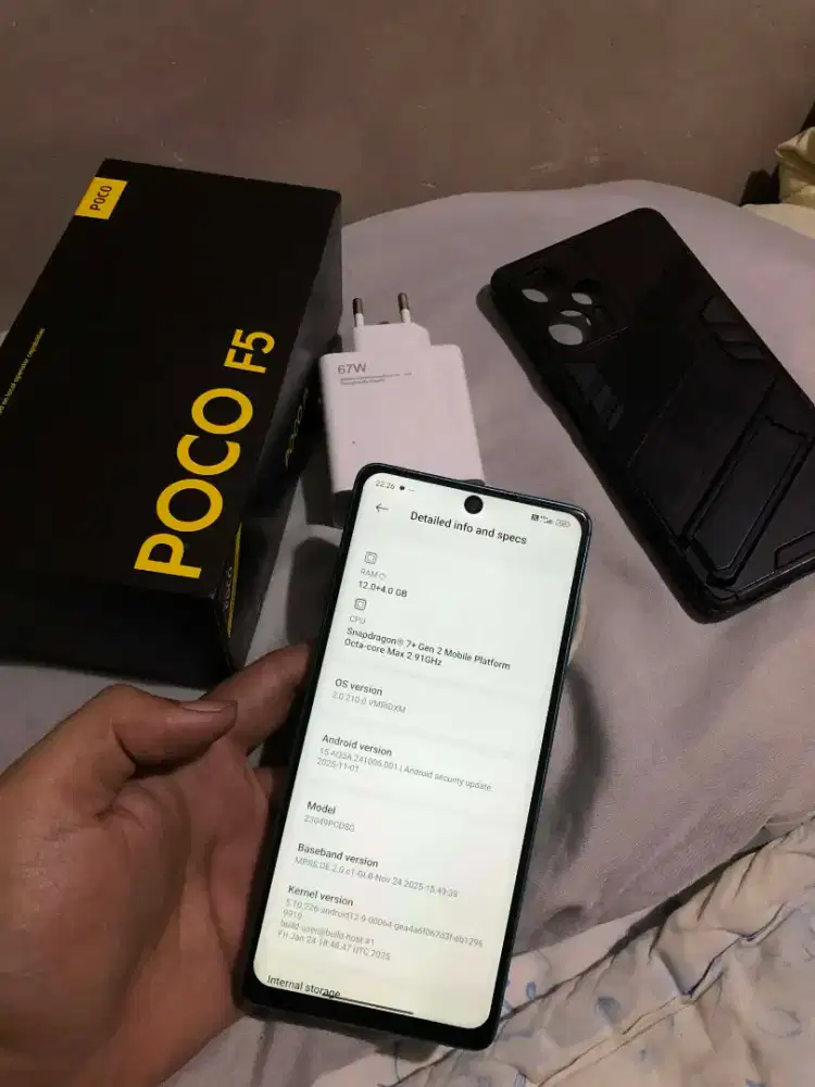 BT/tt Poco f5 5g 12/256gb