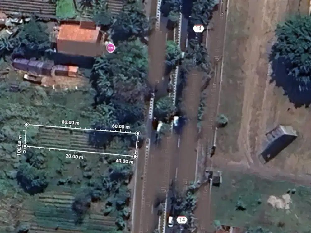 TANAH LUAS 446 M2 DI PINGGIR JALAN RING ROAD UTARA, BANYURADEN, GAMPING, SLEMAN, JOGJA