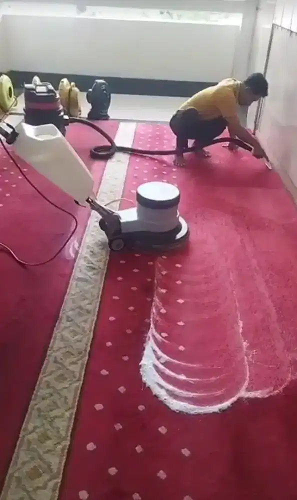 Jasa cuci karpet masjid musholla panggilan,