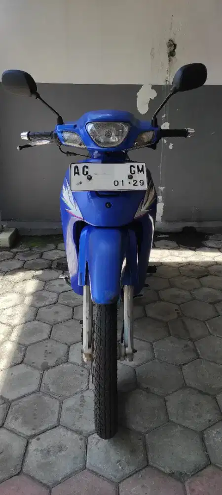 DIJUAL SUZUKI SHOGUN NEW 110 R BIRU 2002