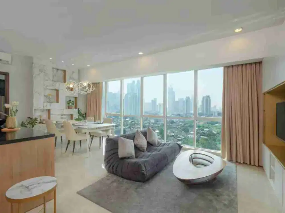 Disewakan Apartemen Setiabudi Sky Garden – 3BR Mid Floor, View City