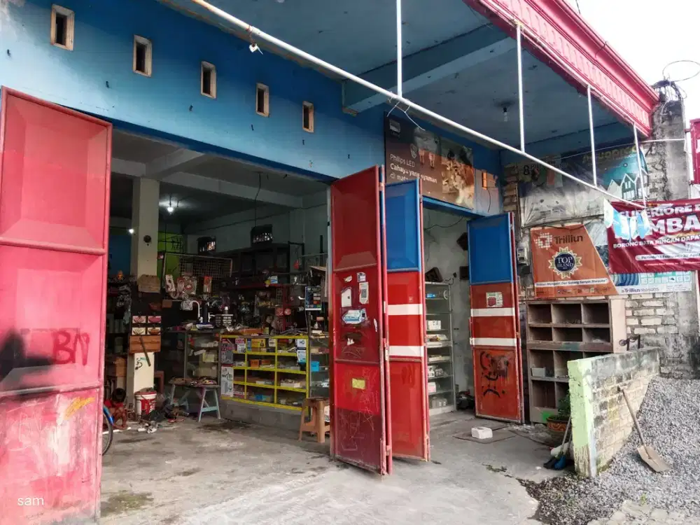 DIJUAL RUKO TOKO BANGUNAN+ISI MURAH