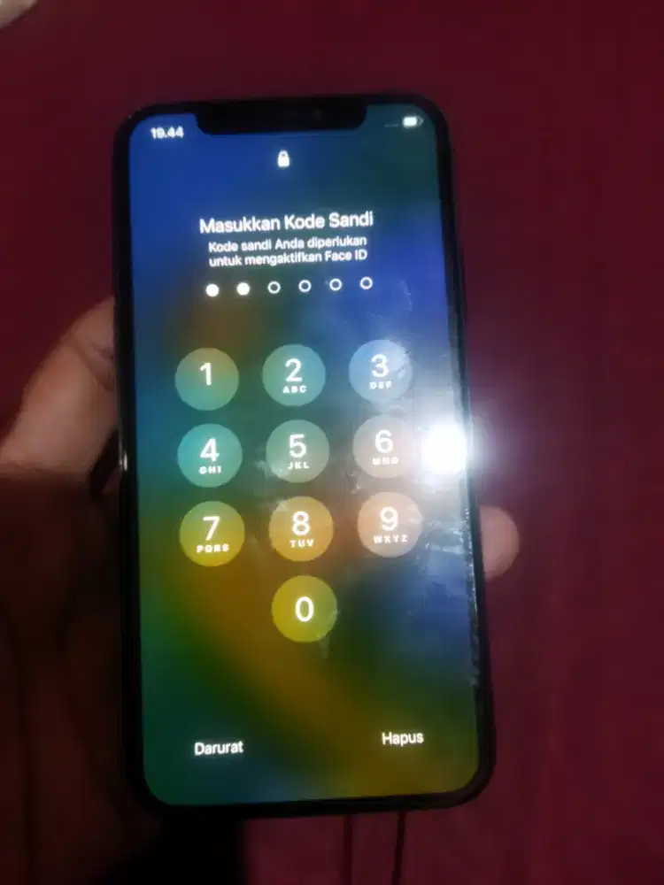 iPhone x 64gb garansi ex inter
