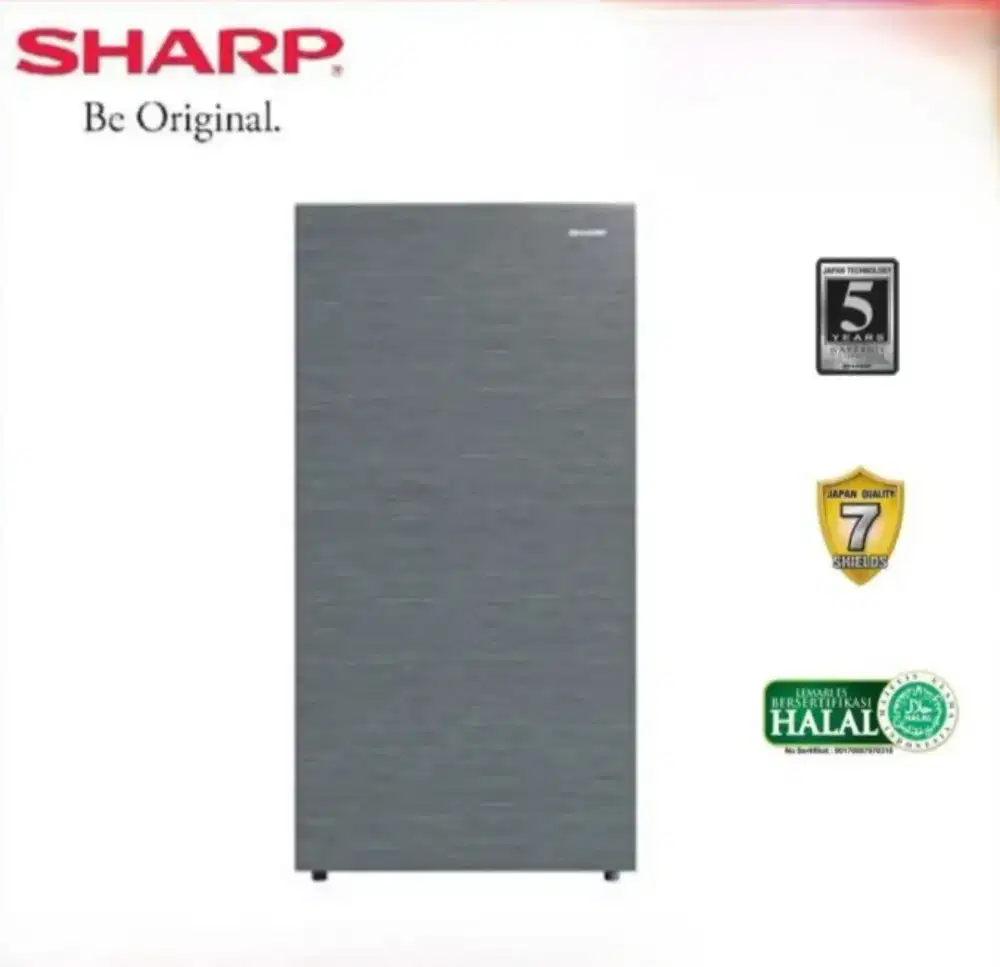 Kulkas SHARP 1 Pintu  SJX-185MSG 166 Liter
